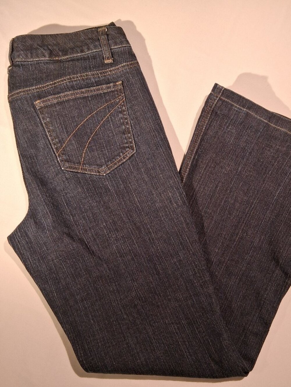 Tommy Hilfiger HOPE FLARE JEANS women's 8R Dark Wash Stretch 466504 EUC